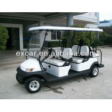 Carrinhos de golfe com bateria de 4 lugares